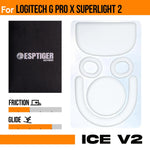 Load image into Gallery viewer, ESPTiger ICE V2 Mouse Skates - For Logitech