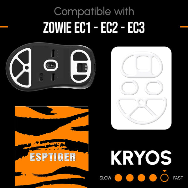 Esptiger kryos mouse skates for zowie