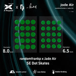 Load image into Gallery viewer, randomfrankp x X-Raypad Jade Air SE DIY Mouse Skates Universal Dots