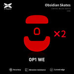 Load image into Gallery viewer, X-Raypad Obsidian Mouse Skates - For Endgame Gear OP1 series