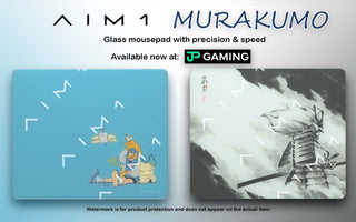 MURAKUMO by AIM1: The Premium Glass Gaming Mousepad Built for Speed & Precision