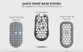 Quick Swap Base System for Logitech G PRO X SUPERLIGHT 2