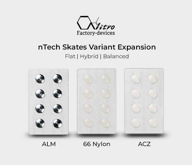 Nitro factory devices: ntech skate shape variant expansion