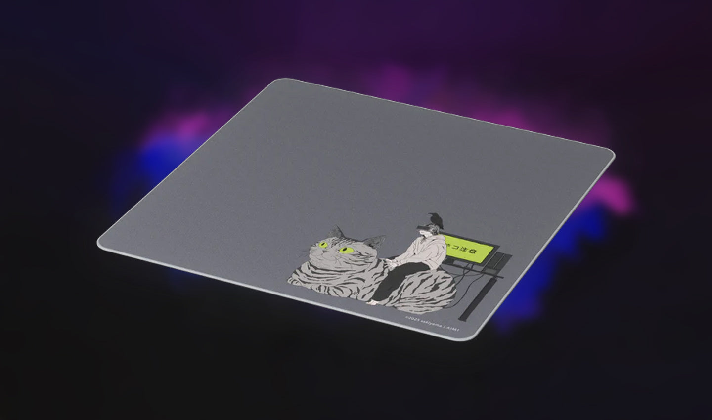 Introducing the sakiyama x aim1 yugiri mousepad — where art meets aim