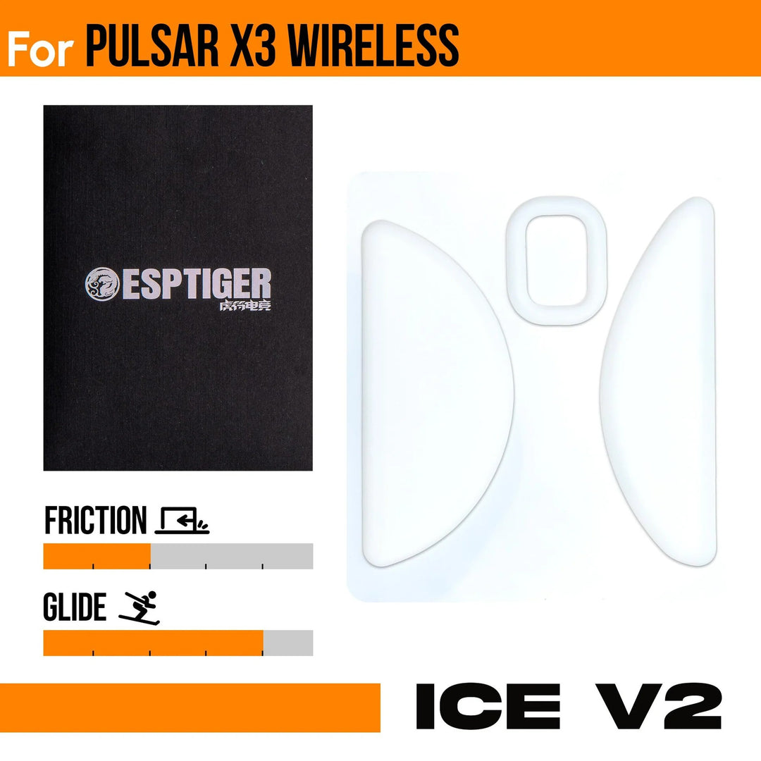 ESPTiger ICE V2 Mouse Skates - For Pulsar