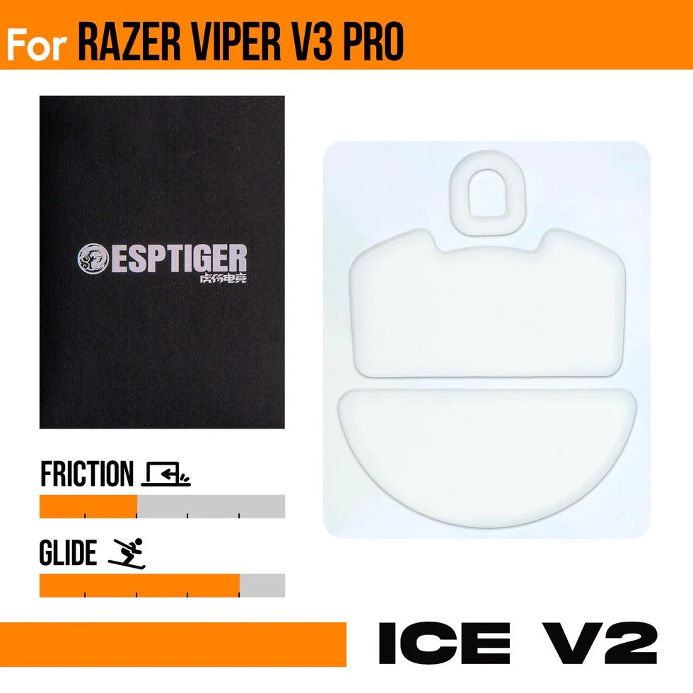 ESPTiger ICE V2 Mouse Skates - For Razer