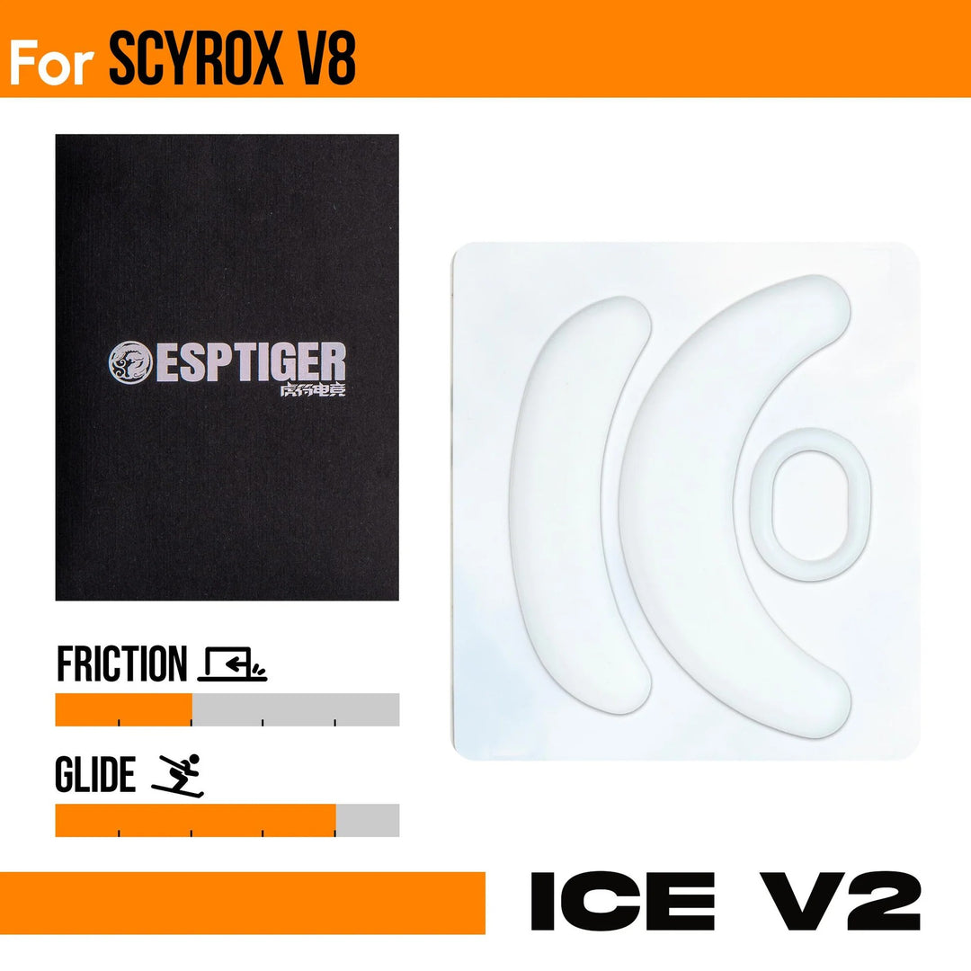 ESPTiger ICE V2 Mouse Skates - For Scyrox