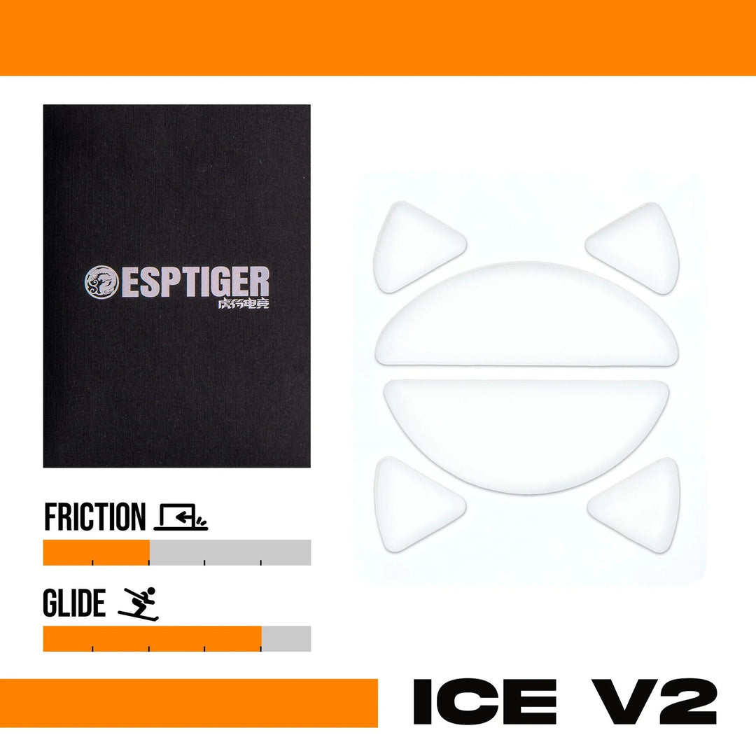 ESPTiger ICE V2 Mouse Skates - For WLmouse