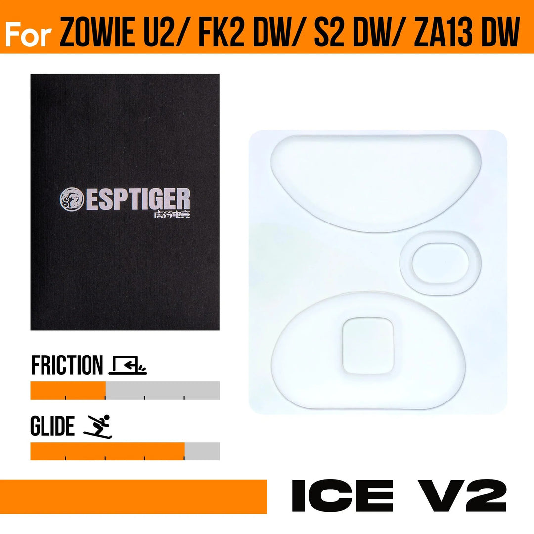 ESPTiger ICE V2 Mouse Skates - For ZOWIE