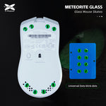 Load image into Gallery viewer, X-Raypad Meteorite Glass Mouse Skates - Universal Dots
