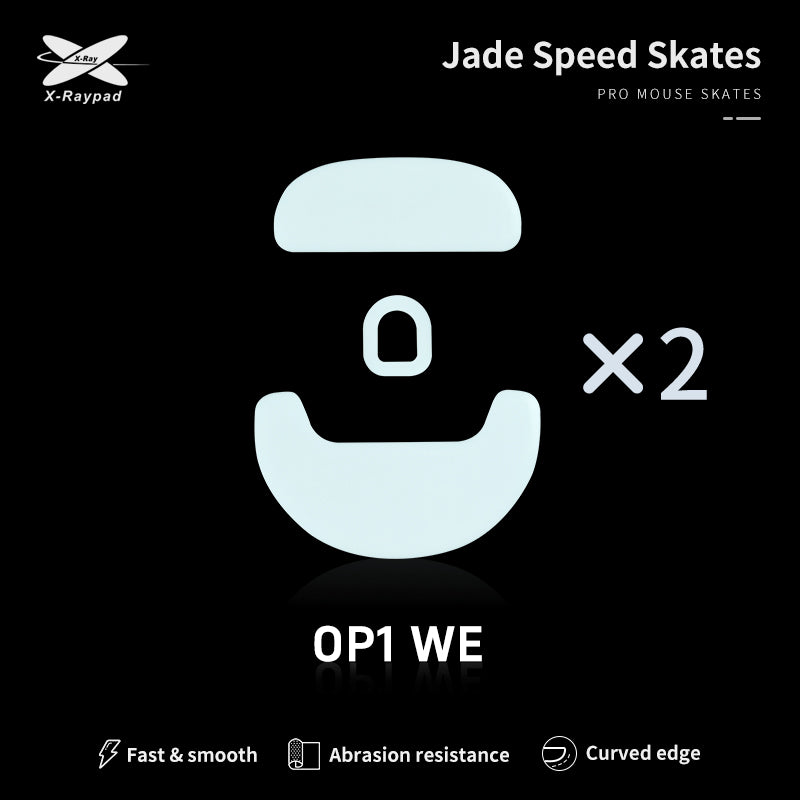 X-Raypad Jade Mouse Skates - For Endgame Gear OP1 series