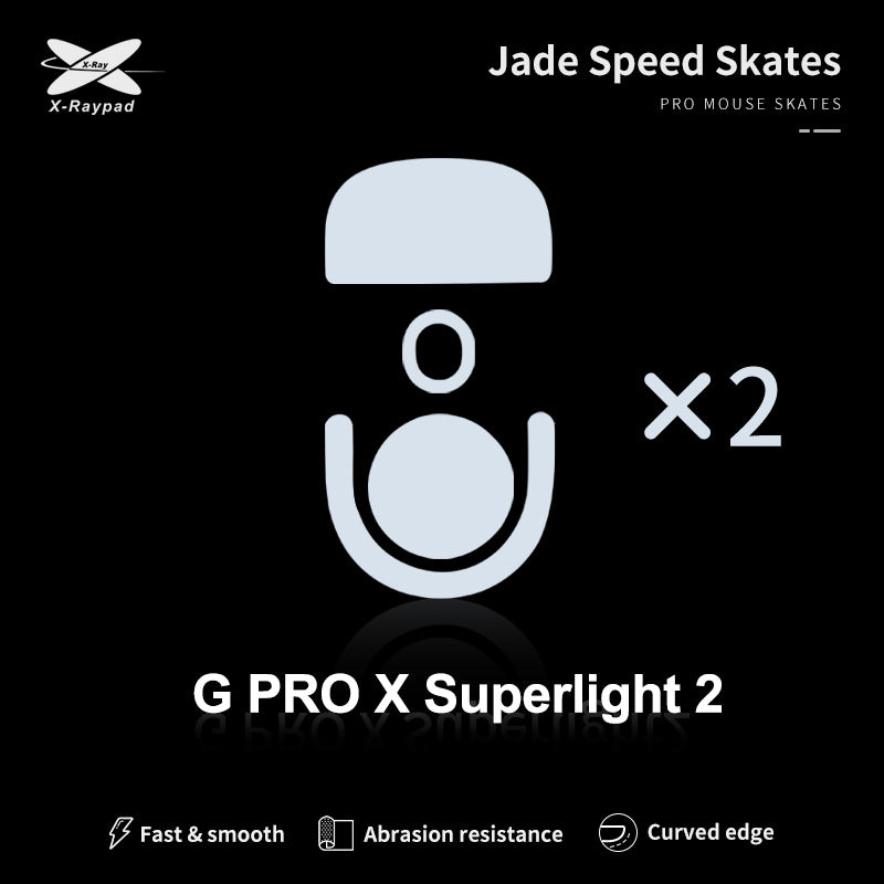 X-Raypad Jade Mouse Skates - For Logitech G Pro X Superlight 2