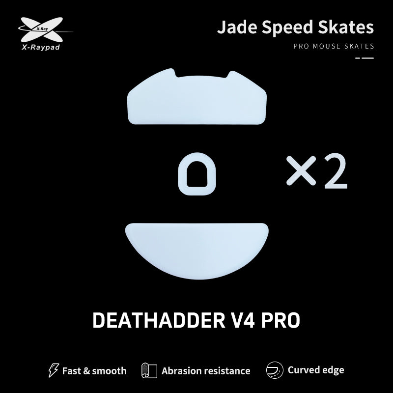 X-Raypad Jade Mouse Skates - For Razer Deathadder V4 Pro