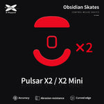 Load image into Gallery viewer, X-Raypad Obsidian Mouse Skates - For Pulsar X2 &amp; X2 Mini
