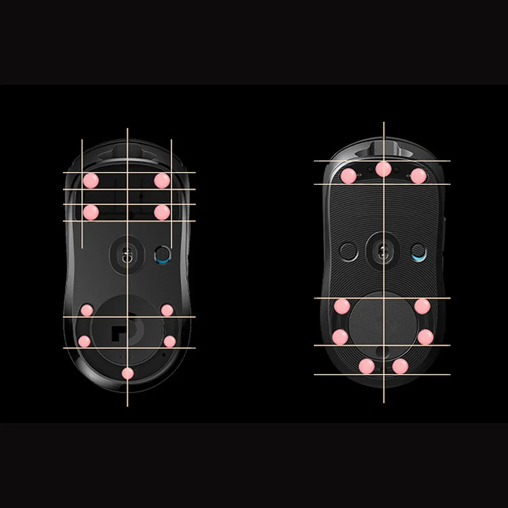 ESPTiger YanZi Mouse Skates - Universal DIY Dots