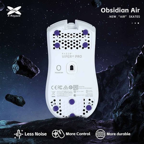 X raypad obsidian air universal dots skates 01