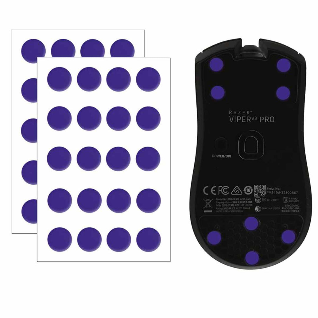 X-Raypad Obsidian Air Mouse Skates - Universal Dots