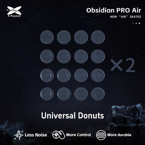 X raypad obsidian pro air universal donuts d95mm 01