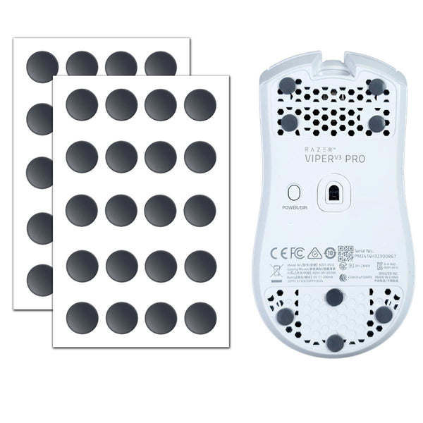 X raypad obsidian pro air mouse skates   universal dots