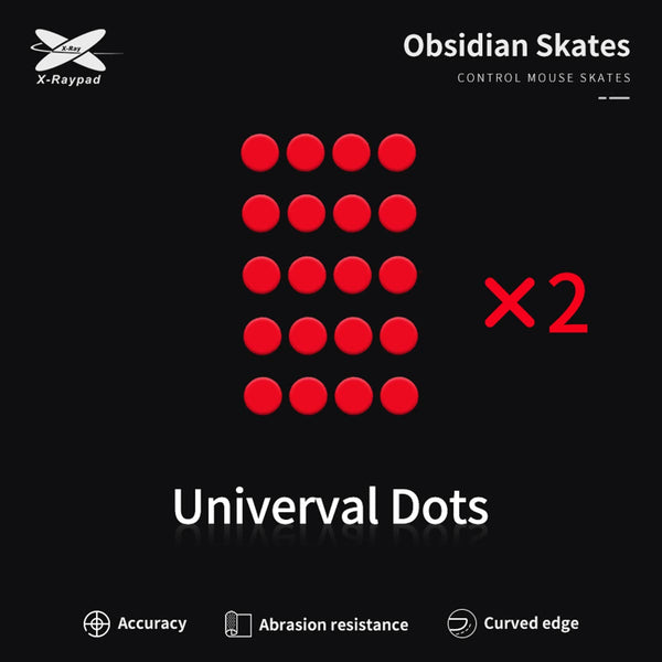 X raypad obsidian universal dots skates 01
